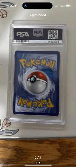 Pokemon Mew V Full Art 251/264 Fusion Strike Ultra Rare PSA 10 Holo English - Image 2