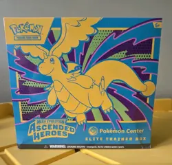 Pokemon Ascended Heroes Pokemon Center Elite Trainer Box PC ETB Sealed Dent - Image 1