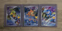 Pokemon TCG First Partner Illustration Collection Series 1 Gen 4 And Gen 7 Set - Image 3
