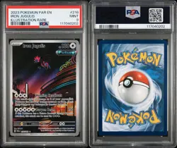 PSA 9 - Iron Jugulis 216/182 Illustration Rare - 2023 Pokemon Paradox Rift - Image 3