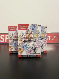 Pokemon TCG: S&V Prismatic Evolutions Booster Bundle (6pks) Factory Sealed 1x - Image 1