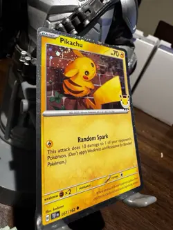 2026 Pokemon Pikachu 051 /162 Pokemon Day Stamped Cosmos Holo Promo TCG NM ✨🌟 - Image 5