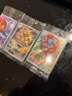 Pokemon Sealed Promo Lot 3x Riolu Alakazam Charcadet - Image 2