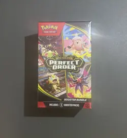 Pokemon TCG Mega Evolution Perfect Order Booster Bundles New Sealed 6 Packs - Image 1