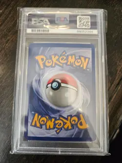 1999 Pokemon Game Alakazam Holo 1 /102 PSA 9 - Image 2