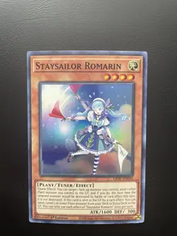 Yugioh Staysailor Romarin LIOV-EN094 Super Rare 1st Edition NM - Image 1