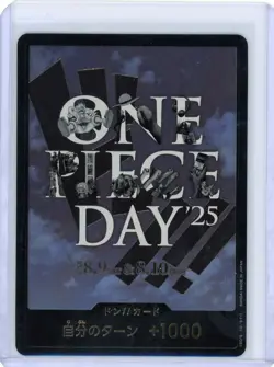 One Piece Card DON!! Card Night Sky ONE PIECE DAY 25 Don JP Promo Near Mint - Image 1