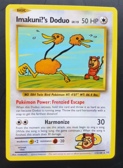 ImakuniU's Doduo - 112/108 - XY Evolutions Secret Rare Pokemon TCG 2016 - NM - Image 1