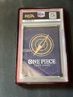 JP Gear Two OP11-080 A Fist of Divine Speed Alternate Art Foil Rare PSA 10 - Image 2