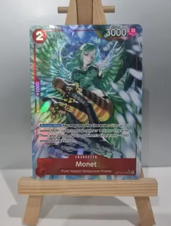Monet (OP10-016) (V.2) Alt Art One Piece TCG English - Image 1