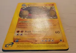 Golem 49/165 Rare Non Holo Vintage Expedition Base Set Collectible Pokemon Card - Image 4