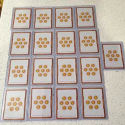 Gold Energy Marker Lot Bandai Dragon Ball Super Card Game Energy Marker Foil 17 - Image 2