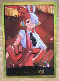 One Piece Card Game Uta Foil DON!! Card - Image 1
