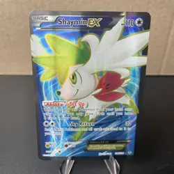 Pokemon XY Roaring Skies Shaymin EX Full Art Card 106/108 LP - Image 1