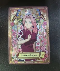 Sakura Haruno NARUTO (SP-003L5) Naruto Kayou Card Heaven's Scroll - English - Image 1