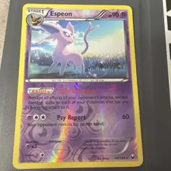 Pokemon TCG Espeon Dark Explorers Reverse Holo Card 48/108 EX Condition - Image 1