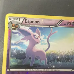 Pokemon TCG Espeon Dark Explorers Reverse Holo Card 48/108 EX Condition - Image 2