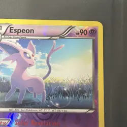 Pokemon TCG Espeon Dark Explorers Reverse Holo Card 48/108 EX Condition - Image 3