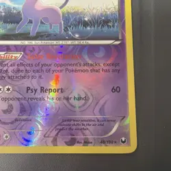 Pokemon TCG Espeon Dark Explorers Reverse Holo Card 48/108 EX Condition - Image 4