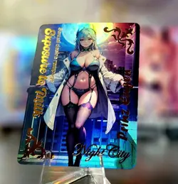 Prinz Eugen Azur Lane X Goddess Story Doujin Holo Card Anime Waifu - Image 2