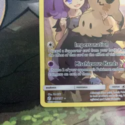 Pokemon Mimikyu (Secret) 245/236 Sm-Cosmic Eclipse Holo NM - Image 5