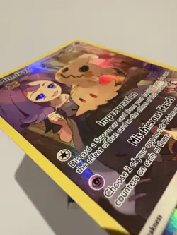 Pokemon Mimikyu (Secret) 245/236 Sm-Cosmic Eclipse Holo NM - Image 3