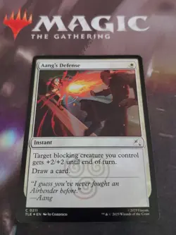 Mtg. Aang's Defense. Foil. Avatar: The Last Airbender. Pack Fresh - Image 1