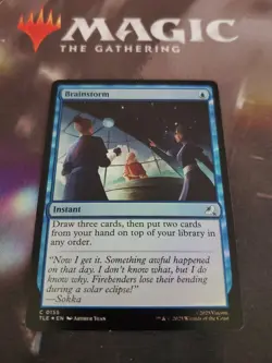 Mtg. Brainstorm. Foil. Avatar: The Last Airbender. Pack Fresh - Image 1