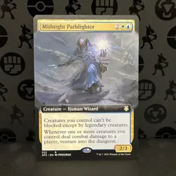 1x - Midnight Pathlighter - (extended art) - CMR: Forgotten Realms - LP - Image 1