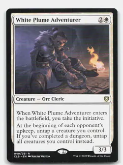 White Plume Adventurer *Regular* CLB 49 NM - Image 1