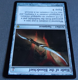 Blade of the Bloodchief – Zendikar Rare Equipment NM | MTG Commander Vampire - Image 3