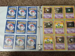 Pokemon Binder Card Lot Vintage WOTC - 2006 Total of 225 Cards Mixed Condition - Image 2