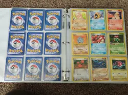 Pokemon Binder Card Lot Vintage WOTC - 2006 Total of 225 Cards Mixed Condition - Image 5