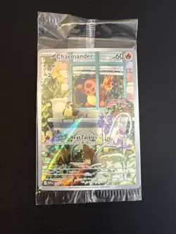 Pokemon TCG Charmander SVP044 Scarlet & Violet Obsidian Flames Promo Holo Sealed - Image 1
