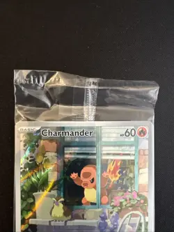 Pokemon TCG Charmander SVP044 Scarlet & Violet Obsidian Flames Promo Holo Sealed - Image 2