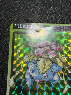 3set Charizard Blastoise Venusaur Bandai Carddass Series Japanese Pokemon Card - Image 4