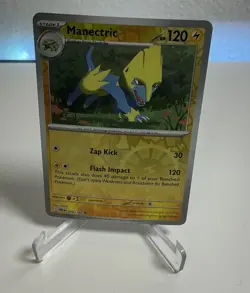 Manectric 076/182 Sv10: Destined Rivals Reverse Holo Pokemon TCG NM - Image 1