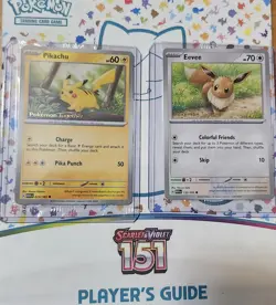 Pokemon Together Stamped Pikachu and Eevee Sealed 025 133/ 165 Pokemon TCG - Image 1