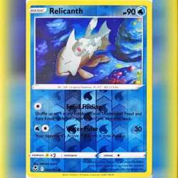 Relicanth - 044/195 - REVERSE HOLO - Silver Tempest - Pokemon - NM/M - Image 1