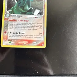 Carta Pokemon Tyranitar δ Delta Species (DS 16) EX Delta Species EN Played 2005 - Image 5