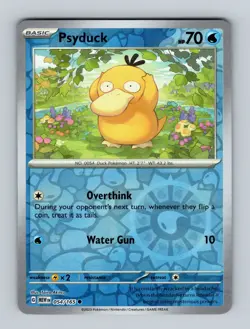 Pokemon TCG - Psyduck - 054/165 SV: Scarlet & Violet 151 (MEW) (Reverse Holo) - Image 1