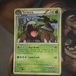 Pokemon TCG Torterra 10/95 Unleashed Holo Rare LP - Image 1