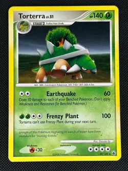 Torterra 30/100 Rare Majestic Dawn Pokemon Lightly Played - Image 1