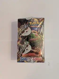 Pokemon TCG Sword And Shield Base Set Half Booster Box (18x Boosters) New/Sealed - Image 2