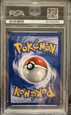 2000 Pokemon Neo Genesis 1st Edition Heracross #6 Holo Rare PSA 7 NM - Image 2