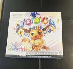 Pokemon TCG Prismatic Evolutions ETB Elite Trainer Box Brand New Factory Sealed - Image 1