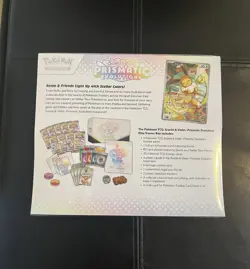 Pokemon TCG Prismatic Evolutions ETB Elite Trainer Box Brand New Factory Sealed - Image 2