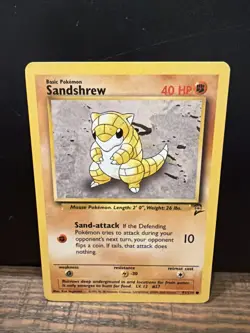 Sandshrew 091/130 Base Set 2 Regular Common-Pokemon TCG-Fast Shipping-NM!! - Image 1
