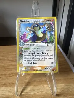 Pokemon TCG Blastoise EX Crystal Guardians Holo Rare Delta Species 2/100 - Image 1