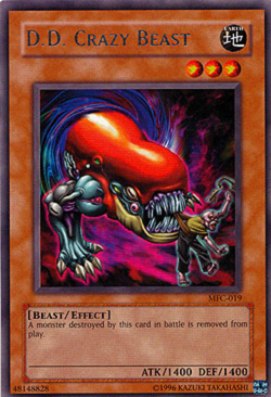 1 x D.D. Crazy Beast - MFC-019 - Rare - Unlimited Edition Near Mint, English - Image 1